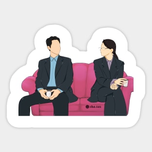 Moving Korean Kdrama Sticker